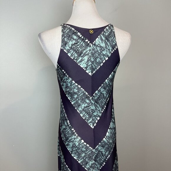 Vix Paula Hermanny Maxi Dress Size Medium Purple Summer Resort Polyester Spandex - Picture 7 of 15